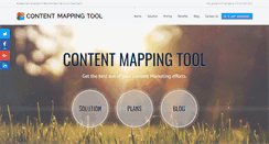 Desktop Screenshot of contentmappingtool.com